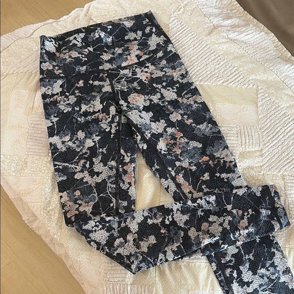 Floral Patterned  Lululemon Leggings